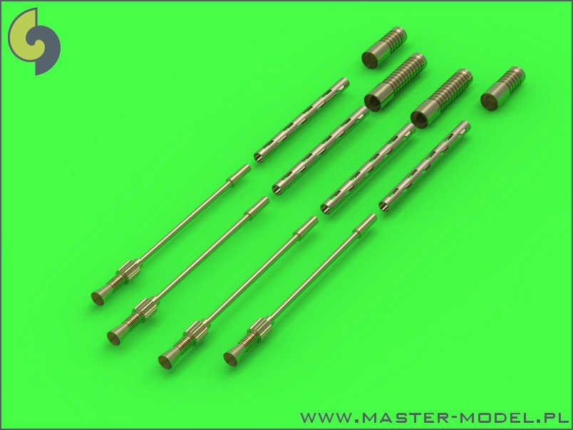 Master AM-32-083 De Havilland Mosquito NF Mk.II / FB Mk.VI - Kit tube de Pitot et armement (mitrailleuses Browning .303 et canons Hispano 20 mm) - Compatible avec les maquettes Tamiya – image 3