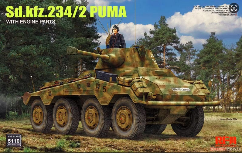 Voyager Model PE351301 WWII German Sd.Kfz 234 storage box early version For RFM 5110 1/35 – image 2