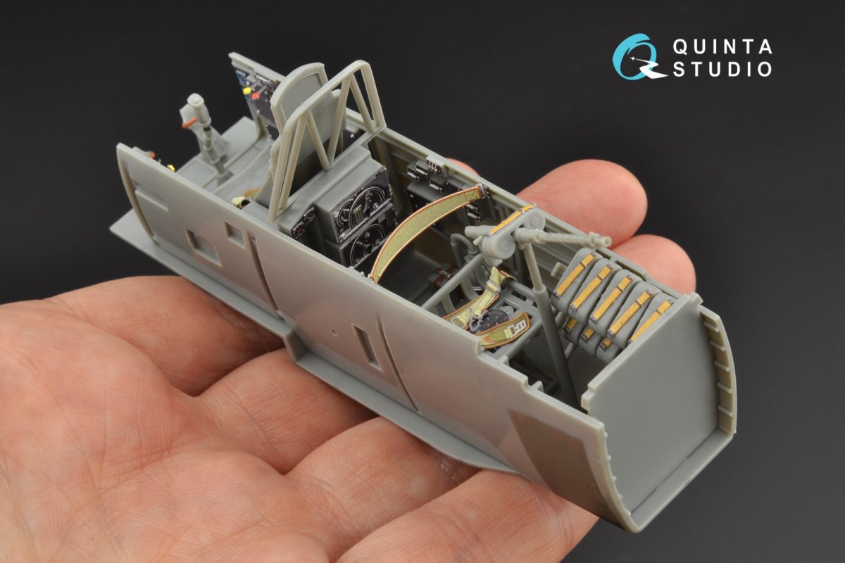 Quinta Studio QD32090 Ju 87B-2/R-2 3D-Printed &amp;amp; coloured Interior on decal paper ( Trumpeter ) 1/32 – imagen 7