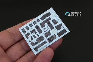 Quinta Studio QD48112 F-15I 3D-Printed &amp;amp; colored Interior on decal paper (for GWH kit) 1/48 – image 2