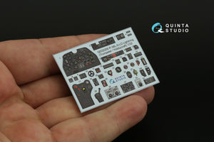 Quinta Studio QD32200 P-38L-5-LO Lightning 3D-Printed &amp;amp; coloured Interior on decal paper (Trumpeter/Hobbycraft) 1/32 – imagen 11