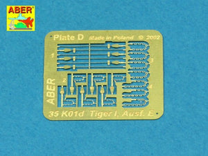 Aber 35259 Sd.Kfz.18 Pz.Kpfw.VI Ausf.E Tiger I (s.PzAbt. 501 in Tunisia) 1/35 – immagine 4
