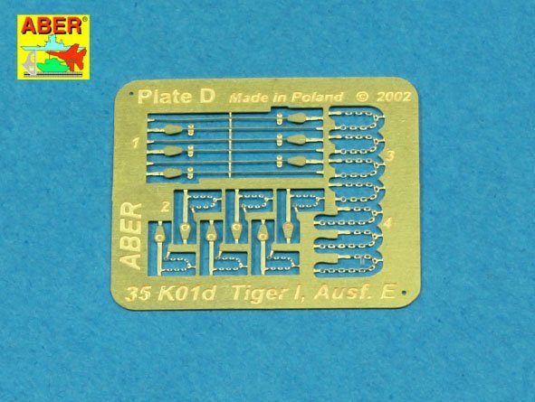 Aber 35259 Sd.Kfz.18 Pz.Kpfw.VI Ausf.E Tiger I (s.PzAbt. 501 in Tunisia) 1/35 – immagine 4