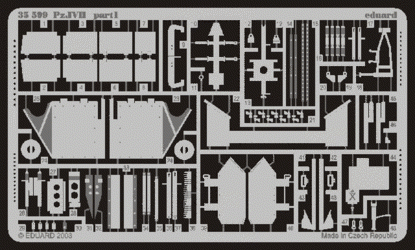 Eduard 35599 Pz. IV Ausf. H 1/35 Tamiya – immagine 2