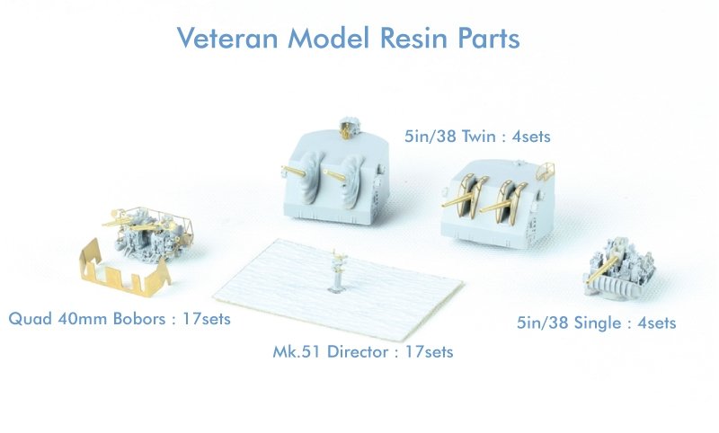 Pontos 35004F1 USS CV-10 Yorktown 1944 Detail Up Set 1/350 – Bild 10