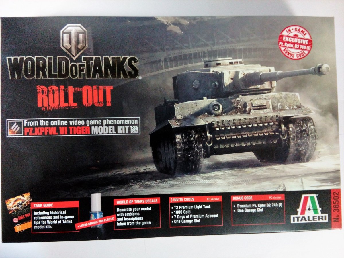 Italeri 36502 World of Tanks - Tigre – image 2