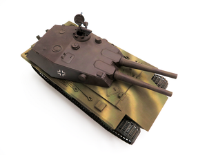 Modelcollect UA35011 Fist of war, WWII German E-60 heavy tank with twin 128mm assault guns 1/35 – imagen 6