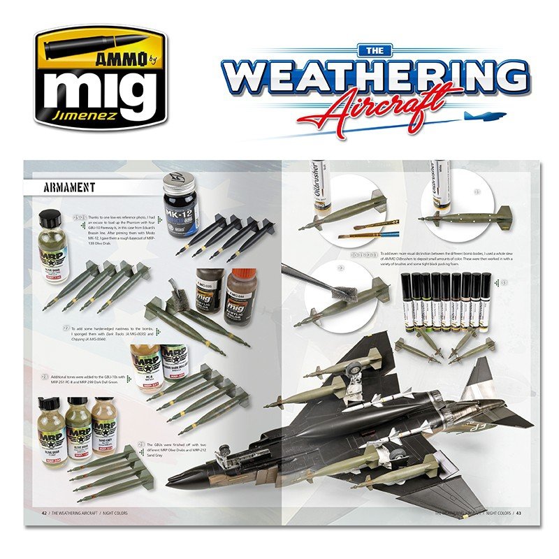 Ammo of Mig 5214 The Weathering Aircraft Issue 14. NIGHT COLORS (English) – immagine 7