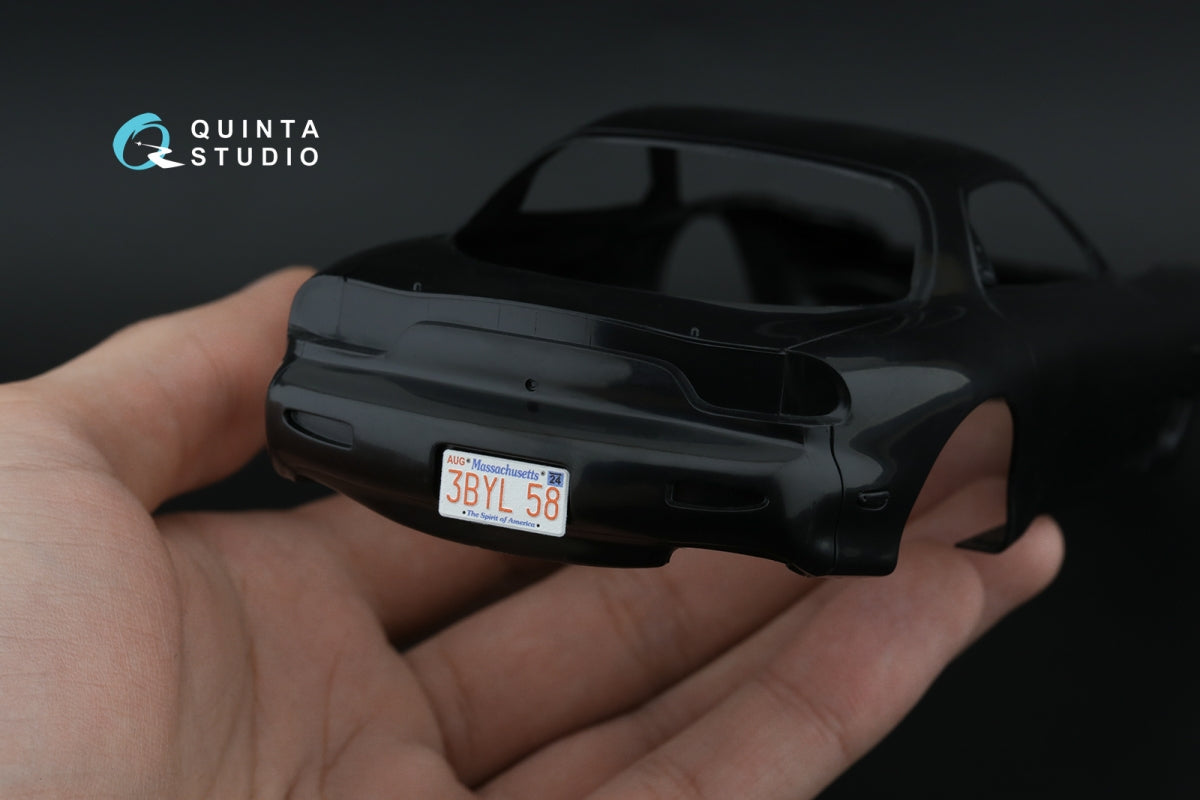 Quinta Studio QD+24015 Mazda RX-7FD 3D-Printed &amp;amp; coloured Interior on decal paper (Tamiya) (with metal sticker parts) 1/35 – Bild 14