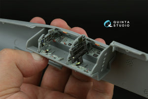 Quinta Studio QD48573 MiG-31M 3D-Printed &amp;amp; colored Interior on decal paper (Hobby Boss) 1/48 – image 7
