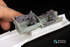 Quinta Studio QDS+48486 F-4N Phantom II Intérieur imprimé en 3D et coloré sur papier décalcomanie (Academy) (Petite version) (avec pièces en résine imprimées en 3D) 1/48  – image 12