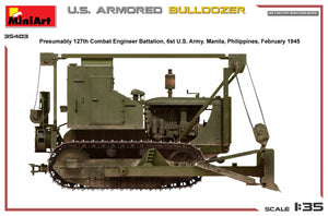 MiniArt 35403 U.S. ARMORED BULLDOZER 1/35 – zdjęcie 7