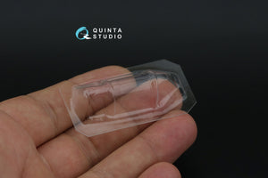 Quinta Studio QC48007 LaGG-3 Série 66, verrière transparente sous vide, 1 pièce, (Zvezda) 1/48  – image 6