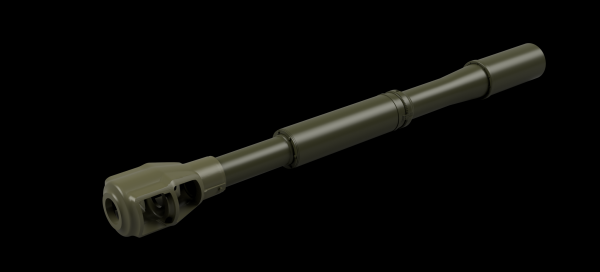 Panzer Art GB35-114 2A31 Gun barrel for SP Howitzer 2S1 “Gvozdika” 1/35 – immagine 3