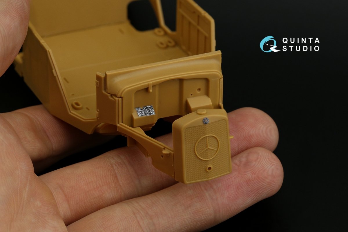 Quinta Studio QD35070 Mercedes-Benz L1500A 3D-Printed &amp;amp; coloured Interior on decal paper (ICM) 1/35 – immagine 7