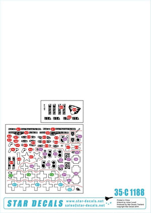 Star Decals 35-C1188 German Sherman 1/35 – image 2