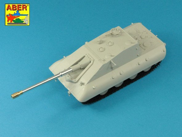 Aber 72L-67 170 mm A/T gun barrel for German Jagdpanzer E-100 1/72 – immagine 6