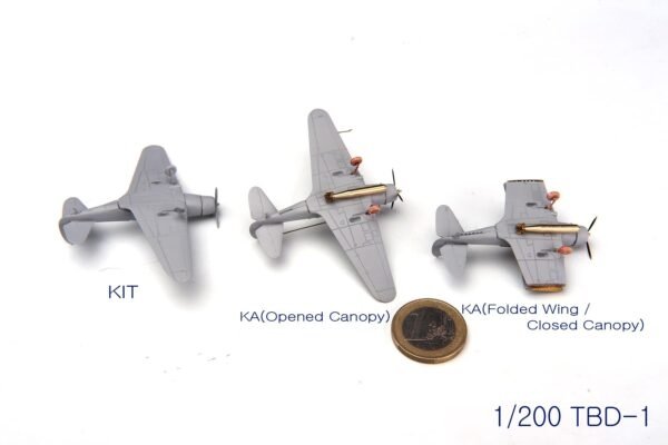 MK1 Design MS-20018 WW II USS DECK PLANE SET for CV-6 Enterprise 1/200 – immagine 16
