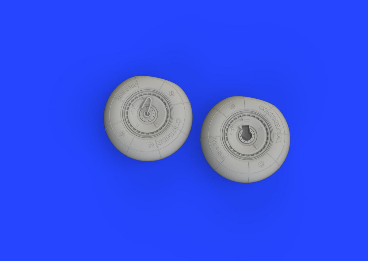 Eduard 672354 Me 410 wheels AIRFIX 1/72 – immagine 3