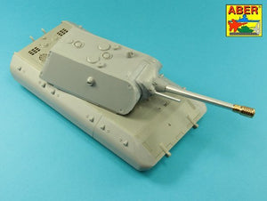Aber 35L-263 Lufy do niemieckiego czołgu E-100 (Dragon) 15cm &amp;amp; 7,5cm 1/35 – imagen 9