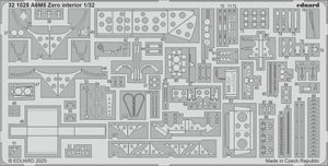 Eduard 321025 A6M5 Zero Interior detail set TAMIYA 1/32 – Bild 2