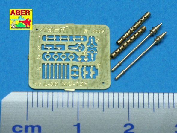 Aber 35L-090 Set of 2 barrels for german machine guns MG13k 1/35 – Bild 2