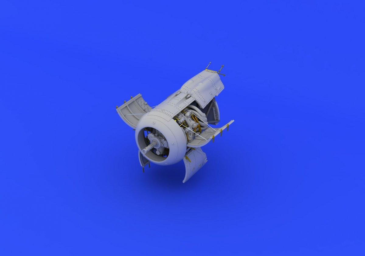 Eduard 672082 Fw 190A-8 engine 1/72 (EDUARD) – Bild 6