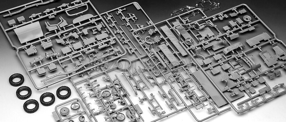Revell 63348 Unimog 404 S Model Set 1/35 – Bild 8