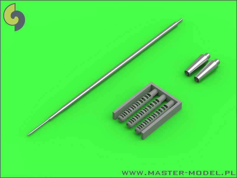 Master AM-32-072 Shenyang J-6/F-6 - gun barrels set & Pitot Tube 1/32