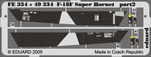 Eduard 49334 F/ A-18F interior 1/48 Hasegawa – Bild 3