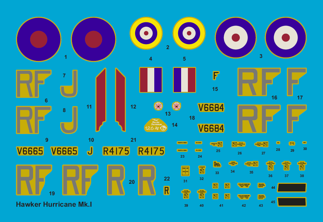 Hobby 2000 72001 Hawker Hurricane Mk. IA Squadron 303 Battle of Britain 1940 1/72 – Bild 2
