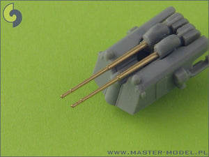Master SM-350-058 Scharnhorst armament with blastbags - 28cm (9pcs), 15cm (12pcs), 10,5cm (14pcs) barrels – zdjęcie 5