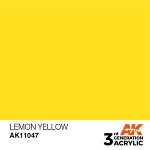 AK Interactive AK11047 Lemon Yellow 17ml