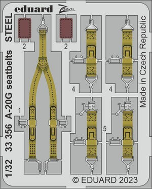 Eduard BIG33156 A-20G HONG KONG MODELS 1/32 – imagen 4