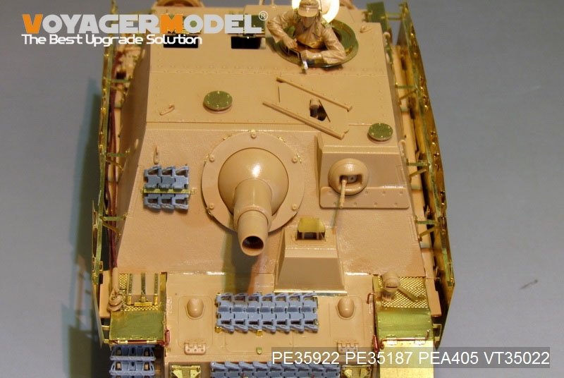 Voyager Model PE35922 WWII German Sturmpanzer IV Brummbar Late Version Basic For TAMIYA 35353 1/35 – immagine 9