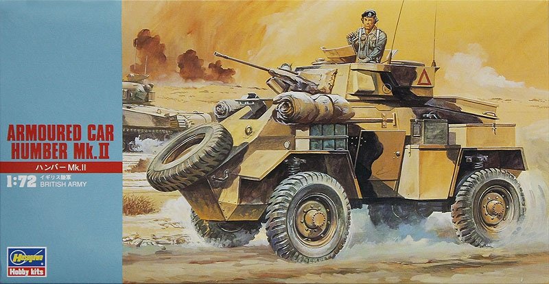 Hasegawa MT25 ARMOURED CAR HUMBER Mk.II 1/72
