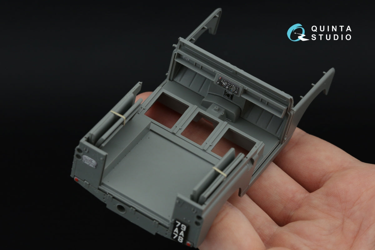 Quinta Studio QD+35139 Land Rover 88 series II family 3D-Printed &amp;amp; colored Interior on decal paper (AK Interactive) (with 3D-printed resin parts) 1/35 – image 12