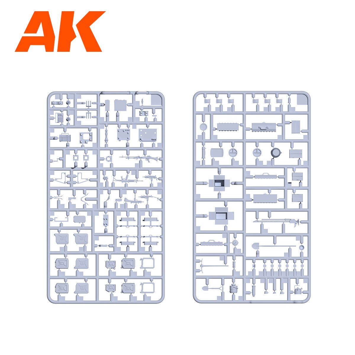 AK Interactive AK35006 IDF ACCESSORIES 1/35 – immagine 3