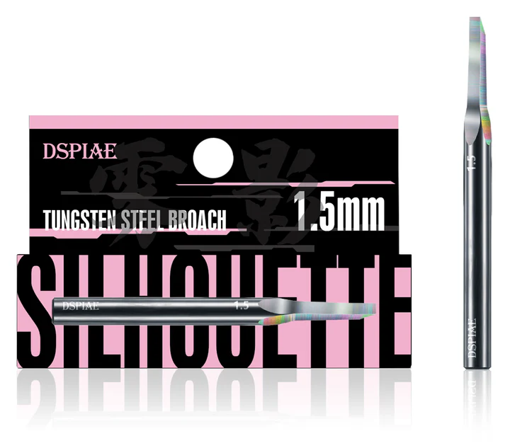 DSPIAE YPB-15 Broche en acier tungstène 1,5 mm