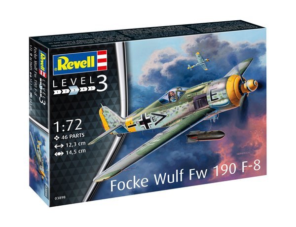 Revell 63898 Focke Wulf FW190 F-8 Model Kit 1/72