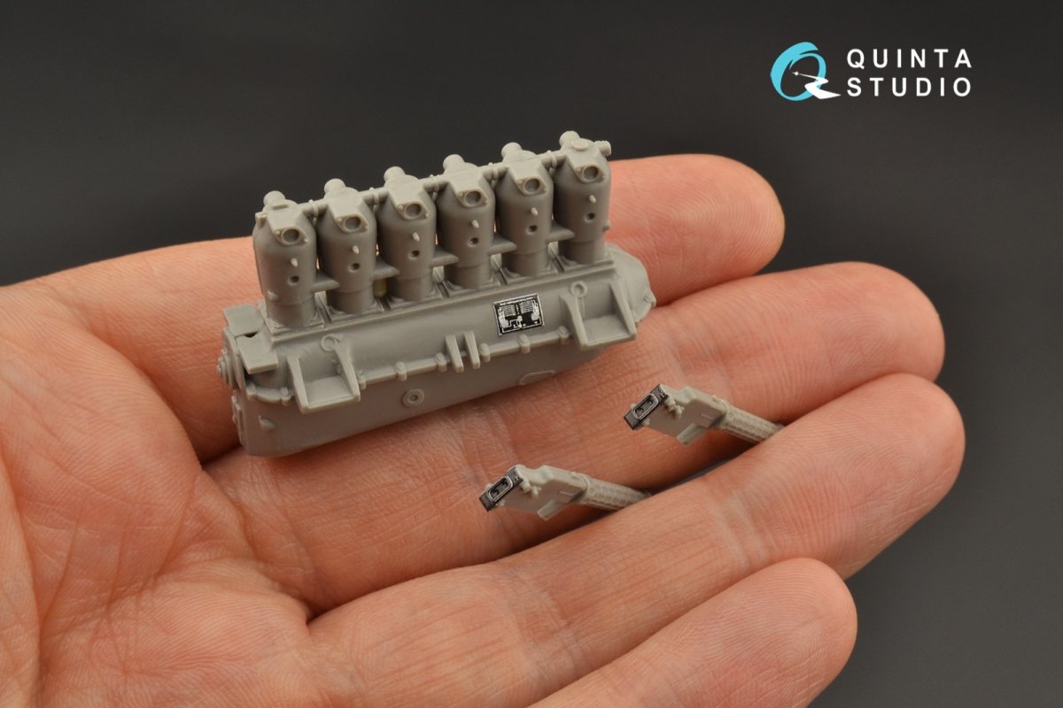Quinta Studio QD32112 Pfalz D.III 3D-Printed &amp;amp; coloured Interior on decal paper ( Roden ) 1/32 – imagen 7