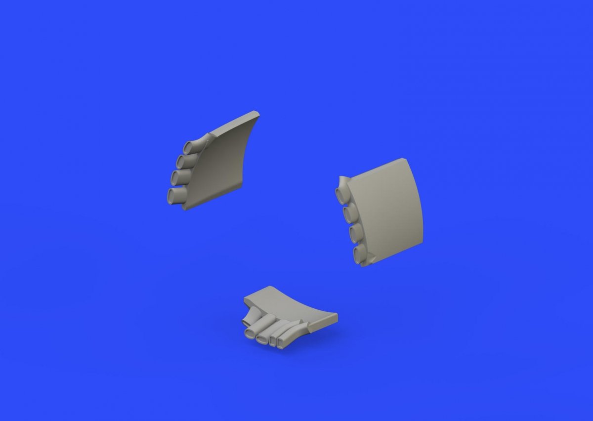 Eduard 648381 Fw 190A exhaust stacks EDUARD 1/48 – Bild 3