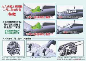 Fine Molds 49921 IJN Carrier Fighter Mitsubishi A5M2b Claude (Late) 1/48 – imagen 3