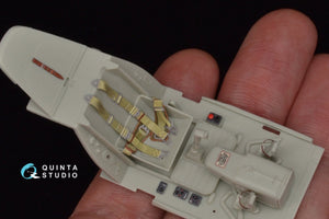 Quinta Studio QD32029 Bf 109G-6 3D-Printed &amp;amp; coloured Interior on decal paper (for Revell kit) 1/32 – immagine 7