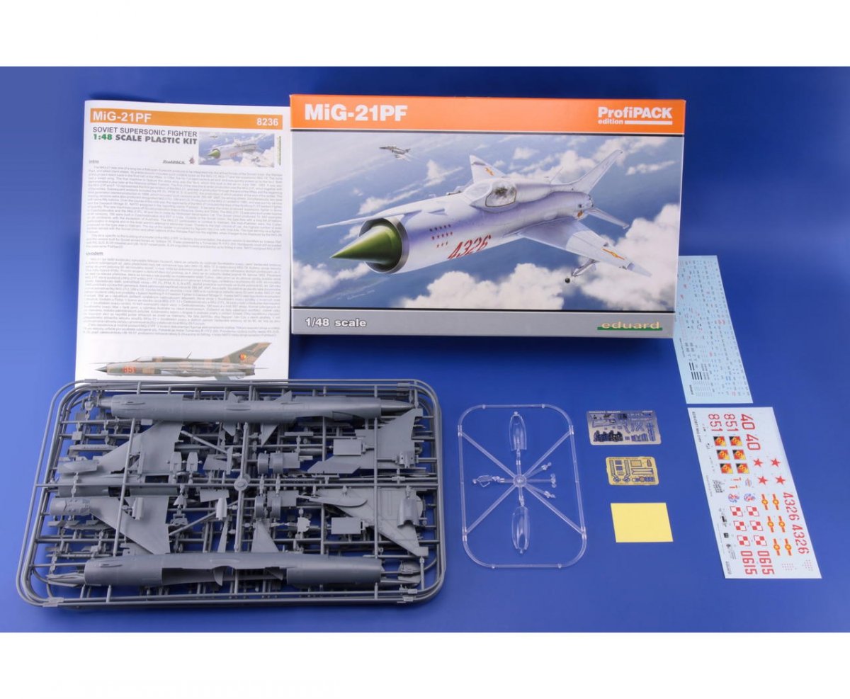 Eduard 8236 MiG-21PF 1/48 – image 2