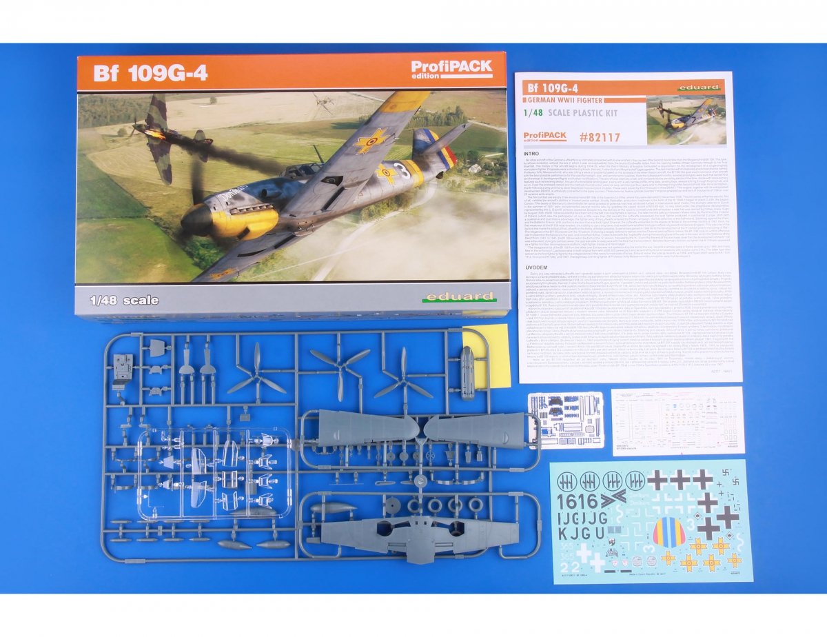 Eduard 82117 Bf 109G-4 1/48 – imagen 2