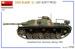 MiniArt 72110 StuG III Ausf. G Last Alkett Prod 1/72 – image 13