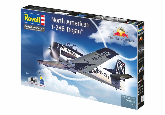 Revell 05635 Flying Bulls T-28 B Trojan (Gift Set) 1/48