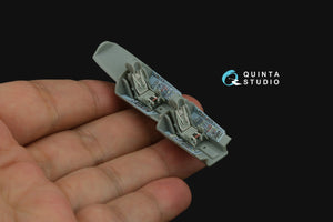 Intérieur du Su-33 imprimé en 3D et coloré sur papier décalcomanie (Trumpeter) de Quinta Studio QD+72180 (avec pièce en résine imprimée en 3D) à l&amp;#39;échelle 1/72 – image 9