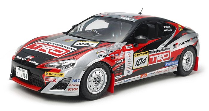 Tamiya 24337 GAZOO Racing TRD 86 (2013 TRD Rally challenge) 1/24 – immagine 4